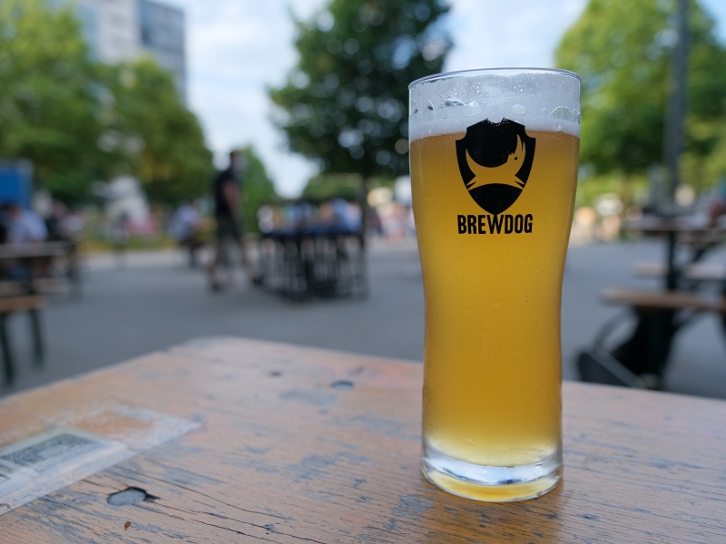 Brewdog Beer on Table