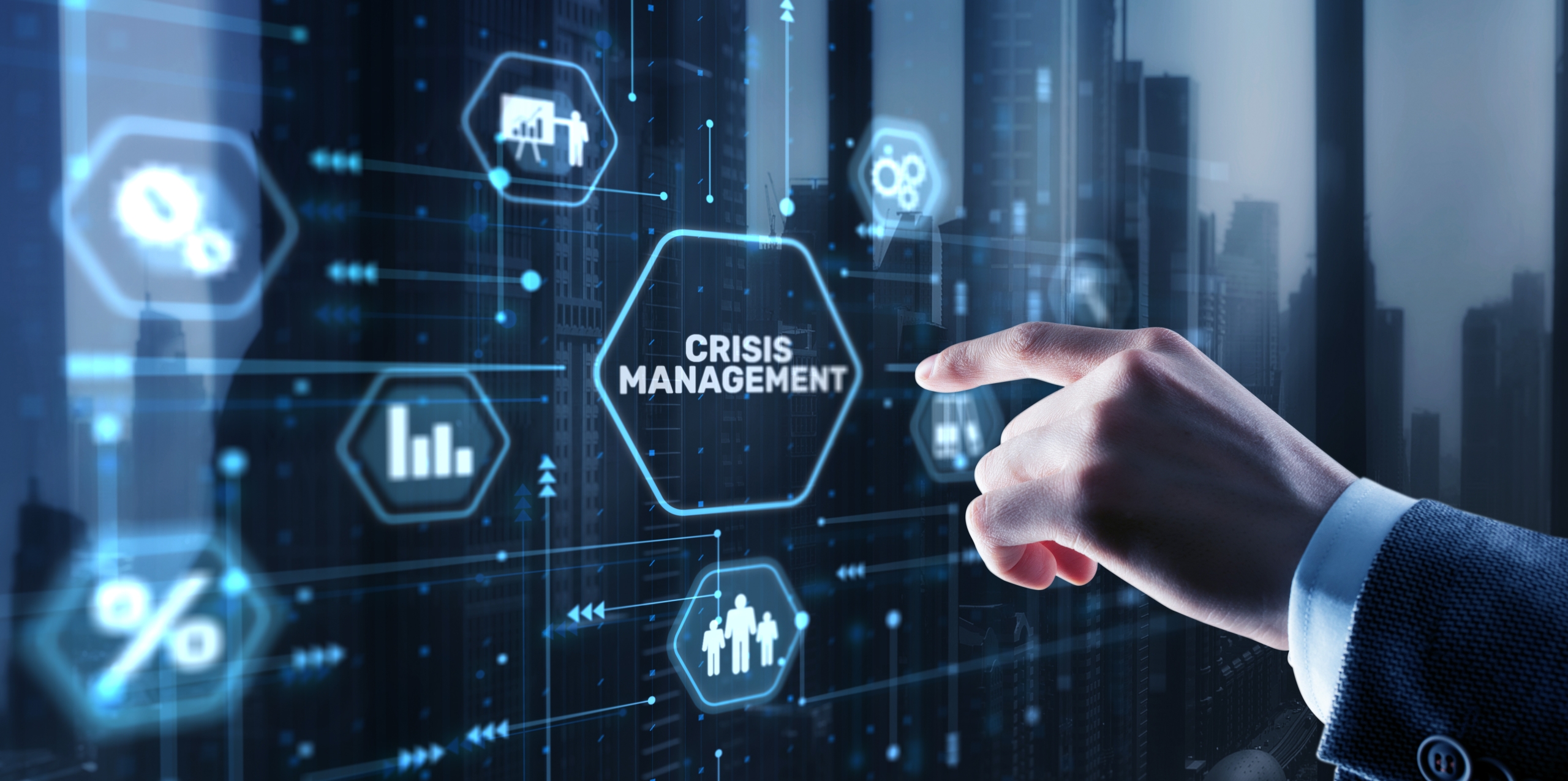 Crisis management concept. Procedure for finding a solution to the crisis