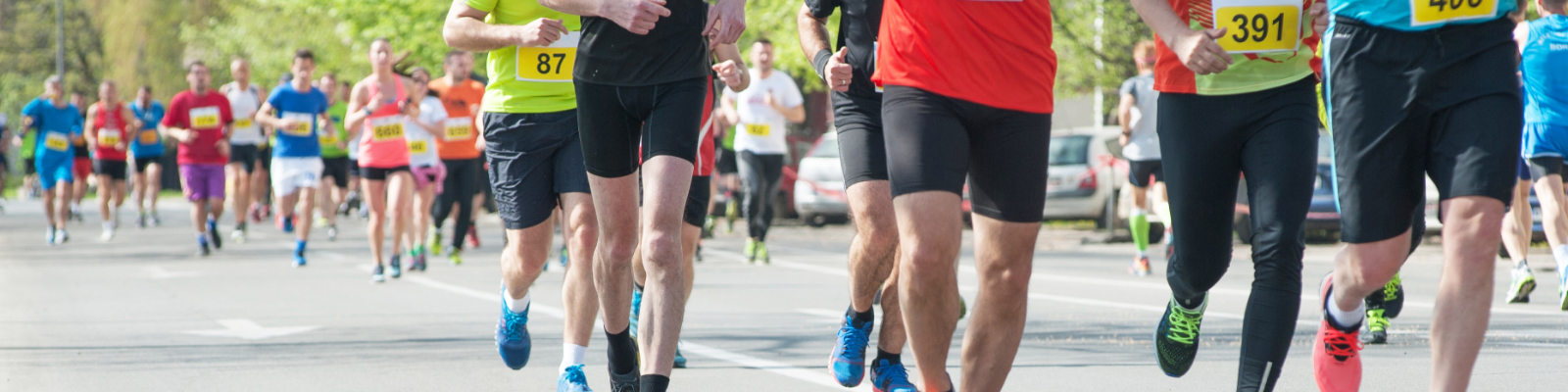 Photo of a running event