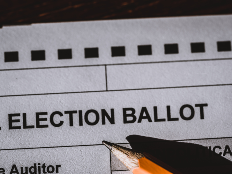 An Election Ballot