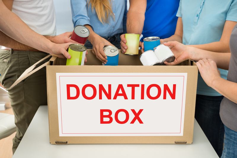 charity donation box