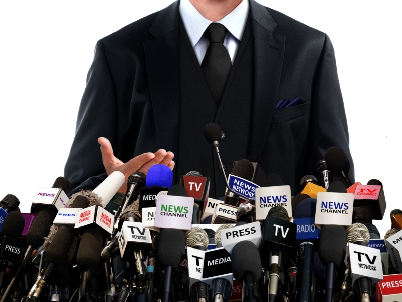 press conference